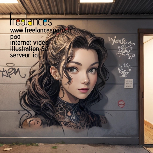 Pao mise en page internet vidéo illustration 3d serveur IA générative AI freelance paris studio de création magazines Y4QQHO50